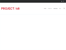 Tablet Screenshot of proj68.com